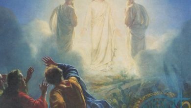 رب المجد يسوع مع ايليا وموسى النبي